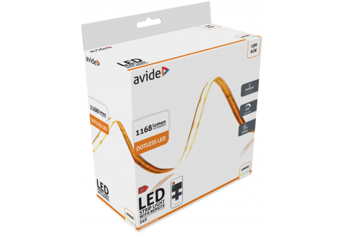 Bandă LED RF 24V COB NW IP20 2m Avide