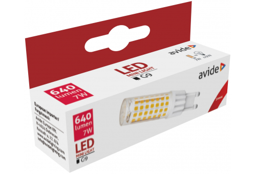 LED 7W G9 WW horizontal