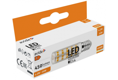 LED 4.2W JD E14 220° NW Horizontal