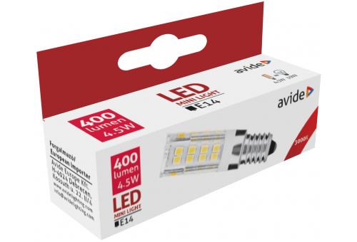 LED 4.5W JD E14 WW ležiaca