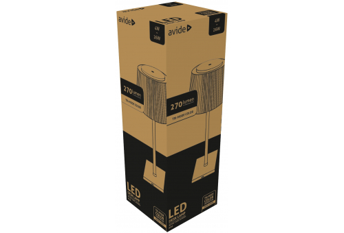 Lampă de birou LED 4W cu USB Alb Avide