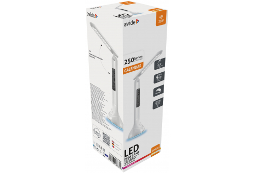 LED Candeeiro de mesa RGB Calendário Branco 4W