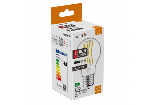 LED Filament Birnenform 3.8W E27 NW 4000K Super Hohe Lichtausbeute
