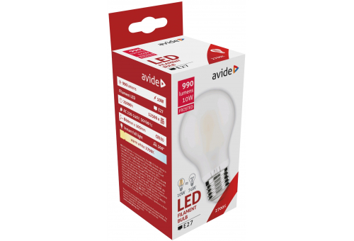 LED Frosted Filament Birnenform 10W E27 WW