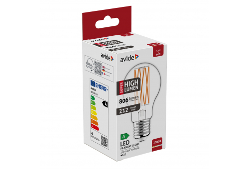 LED Filament Birnenform 3.8W E27 WW 3000K Super Hohe Lichtausbeute