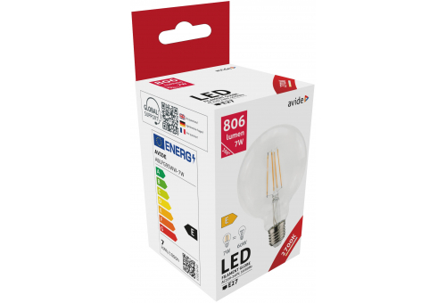 LED Filament Globo G95 7W E27 WW