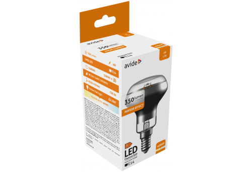 Bec LED Filament R50 4W E14 160° NW Avide