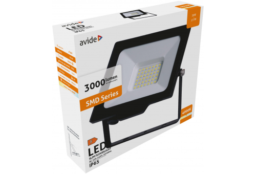 Reflector Slim LED SMD 30W NW Avide