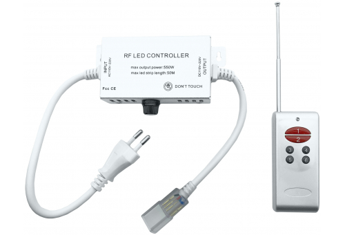Fita LED 220V RGB RF Telecomando e controlo 50m Para a fita LED