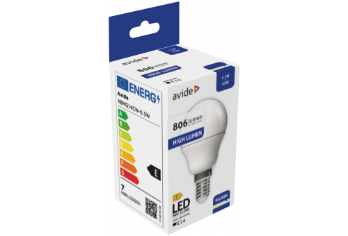 LED Globo Mini G45 6.5W E14 CW