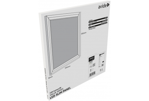 Panou LED 36W CW 100lm/W  600x600mm Avide Value