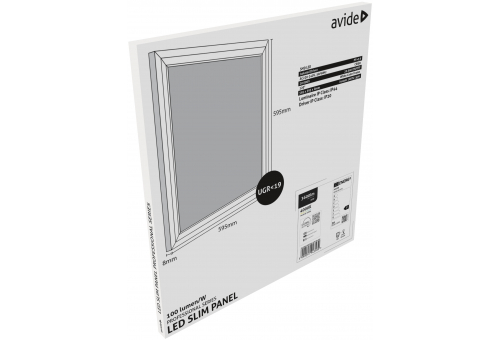 LED panel 60x60cm 36W NW 100lm/W UGR+IP44 Professional Range