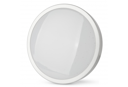 LED Stropná lampa Pandora V2 Csillagos Strieborná 15W 280*40mm NW
