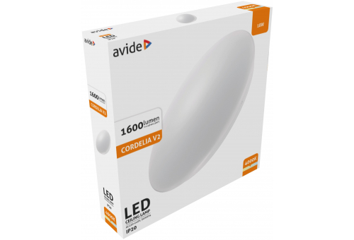 LED Luz de teto Cordelia V2 18W 330*65mm NW