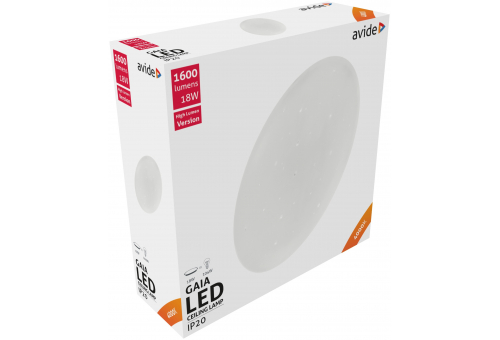 LED Luz de teto Gaia 18W 330*105mm NW