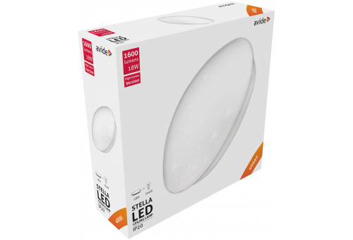 LED Mennyezeti Lámpa Stella (Csillagos) 18W 330*100mm NW High lumen