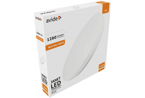 LED Luz de teto Janet 18W 330*60mm NW