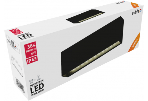 Candeeiro de parede exterior Melbourne LED 6W NW IP65