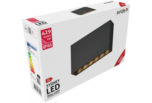 Kültéri fali lámpa Sydney LED 6W WW IP65 200mm