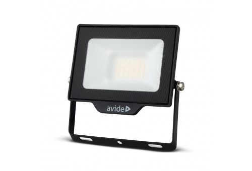 LED Frosted Flood Light Slim SMD 20W NW 4000K