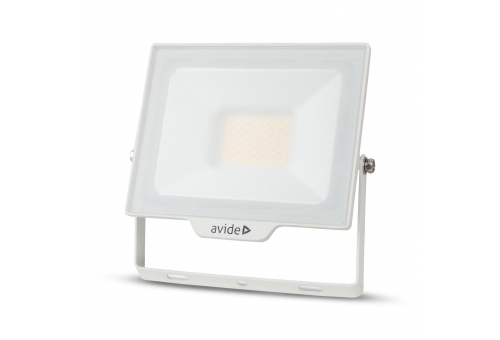 Reflector LED SMD 30W NW 4000K Slim alb Avide Frosted