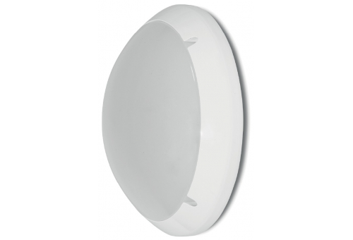 Avide Bulkhead Lamp Round Mars IP65 17W NW 4000K White