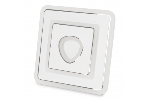 Design Oyster de parede Jayden mini modo de 3 interruptores