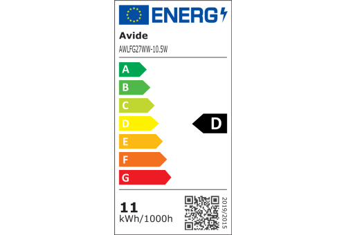 Avide LED White Filament Globe 10.5W E27 WW 2700K