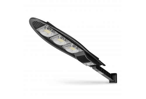 Entac LED Solar Street Lamp with Remote Controller, Motion Sensor and automated Dimming Function, 800lm
